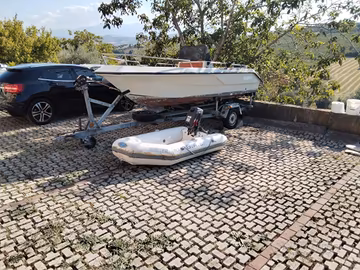 barca +motore+carrello