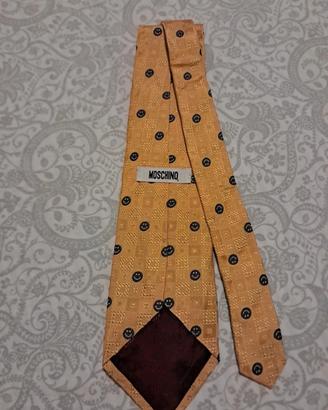 Cravatta vintage Moschino 