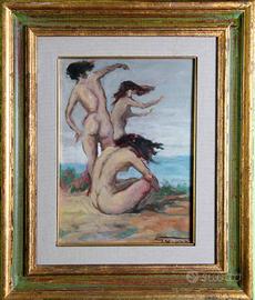 GAIOZZI LUCIANO  1934 1996  NUDI AL VENTO