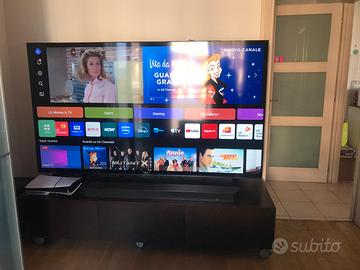 Tv 86 4K LG -Piu Mobile con Ruote