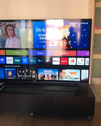 Tv 86 4K LG -Piu Mobile con Ruote