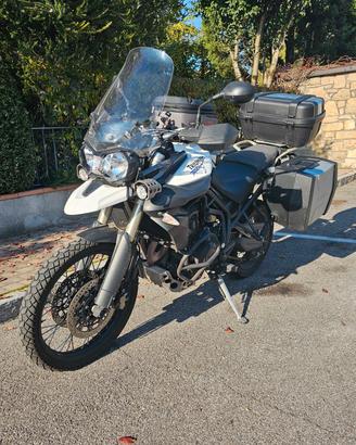 Triumph Tiger 800 XC – super accessoriata