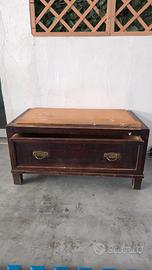 Armadio antico primi ‘900 con specchio – mobile de