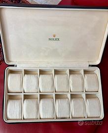 Rolex cofanetto box 12 posti nuovo
