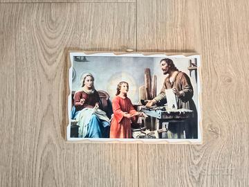 quadretto raffigurante la Sacra Famiglia, ideale p