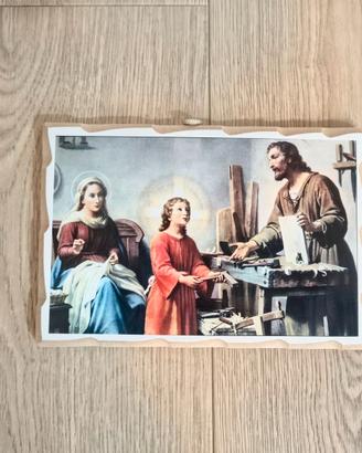 quadretto raffigurante la Sacra Famiglia, ideale p