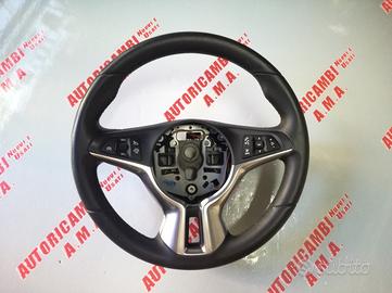 Volante opel adam in pelle con comandi radio