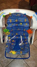 Altalena dondolo Fisher Price acquario 