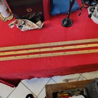 Set Metri da Sarto Vintage in Legno