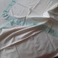 Lenzuolo singolo più federa. Vintage 