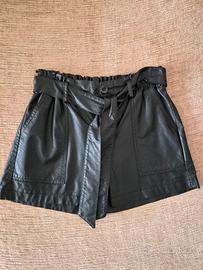 Short ecopelle bambina 8 anni 