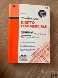 Compendio di Diritto Commerciale Edizioni Simone