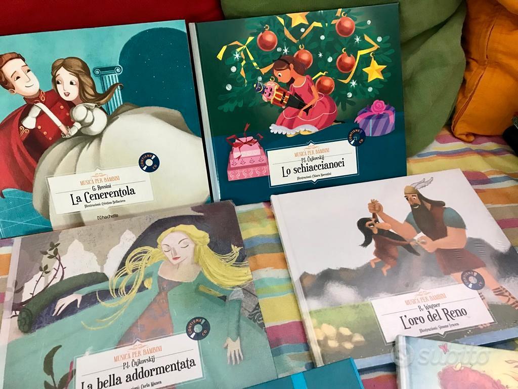 Libri per bambini con cd  audio book, libri musicali