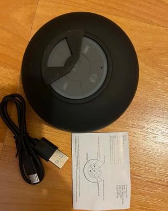 Cassa bluetooth impermeabile con ventosa