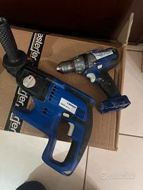 Tasselatore e trapano a percussore berner dewalt