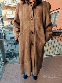 Cappotto montone rovesciato donna vintage