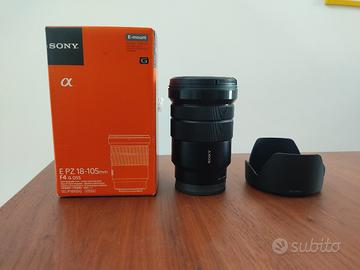 obiettivo Sony  18 - 105 F4 g oss