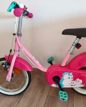 Bici Bambina BTwin Unicorno Decathlon 