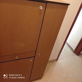 Scarpiera in legno