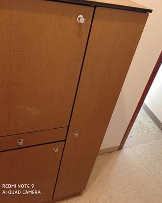 Scarpiera in legno