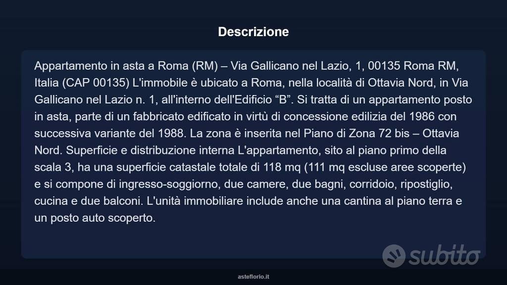 Appartamento – RM - Vista 3