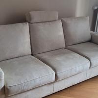 DIVANO LETTO MATRIMONIALE POLTRONESOFA' BIANCO