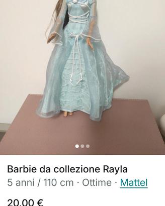Barbie da collezione Rayla