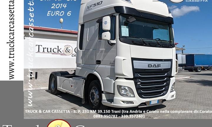 RIF.1034 DAF XF 510-TRATTORE STRADALE-2014-€6
