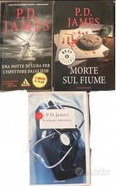 Lotto 3 libri P.D. James gialli thriller Mondadori