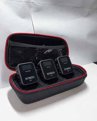 SYNCO G2 microfoni lavalier