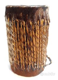 Piccolo Antico Bongo Tamburo Africano