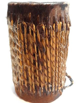 Piccolo Antico Bongo Tamburo Africano