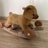 Dondolo bambini orso peluche
