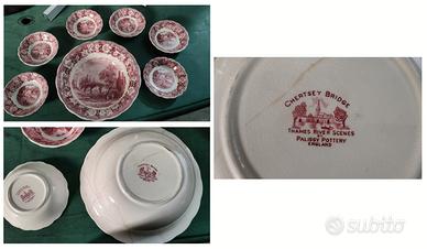 SERVIZIO CERAMICHE INGLESI - NO SPEDIZIONE