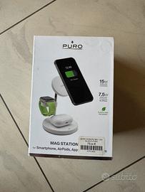 Magstation Puro per smartphone,Airpods,Apple Watch