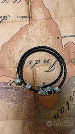 Pandora Moments in Pelle Nero Doppio