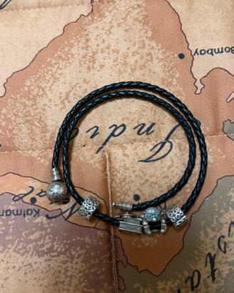 Pandora Moments in Pelle Nero Doppio
