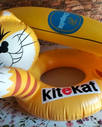 gadget Gonfiabili pubblicità Vintage Kitekat Bana