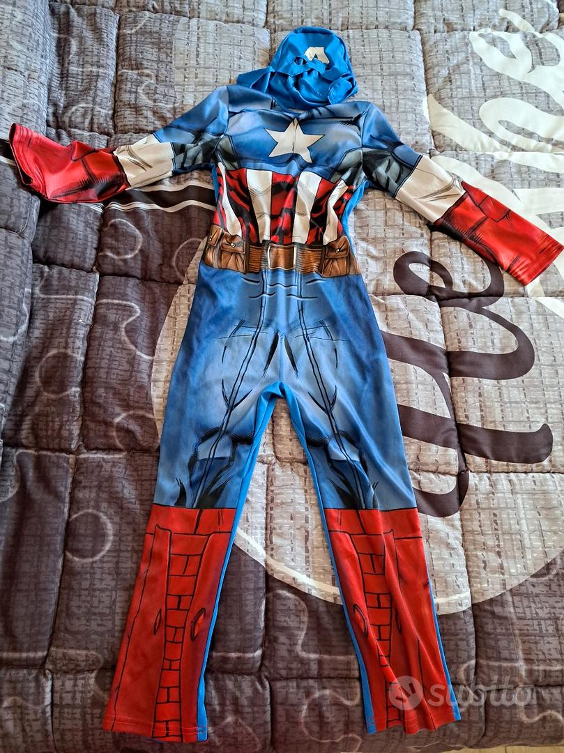 Costume Carnevale Capitan America bambino