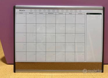 Bacheca magnetica mensile Rexel