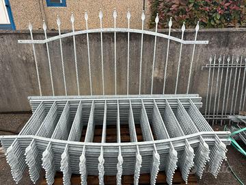 Recinzione modulare zincata a caldo con cimasa €/m