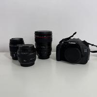 Canon EOS 600d + Battery Grip + EF 50mm 1.4 USM +