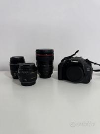Canon EOS 600d + Battery Grip + EF 50mm 1.4 USM +