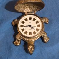 Melux Orologio Sveglia A Forma Di Tartaruga Vint.