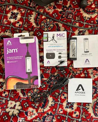 scheda audio Apogee JAM 96K + Lightning iOS Cable