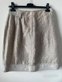 Gonna longuette in lino taglia42,  Mariella Rosati