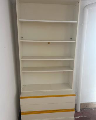 Libreria com cassettiera