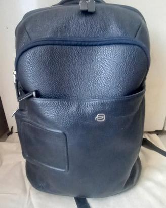 zaino piquadro blue in pelle 