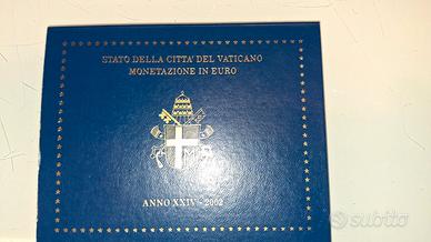 Serie euro Vaticano 2002 Divisionale Papa Giovanni