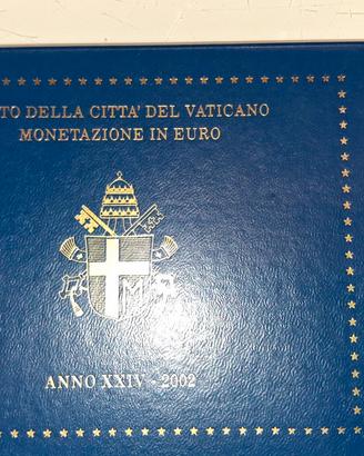 Serie euro Vaticano 2002 Divisionale Papa Giovanni